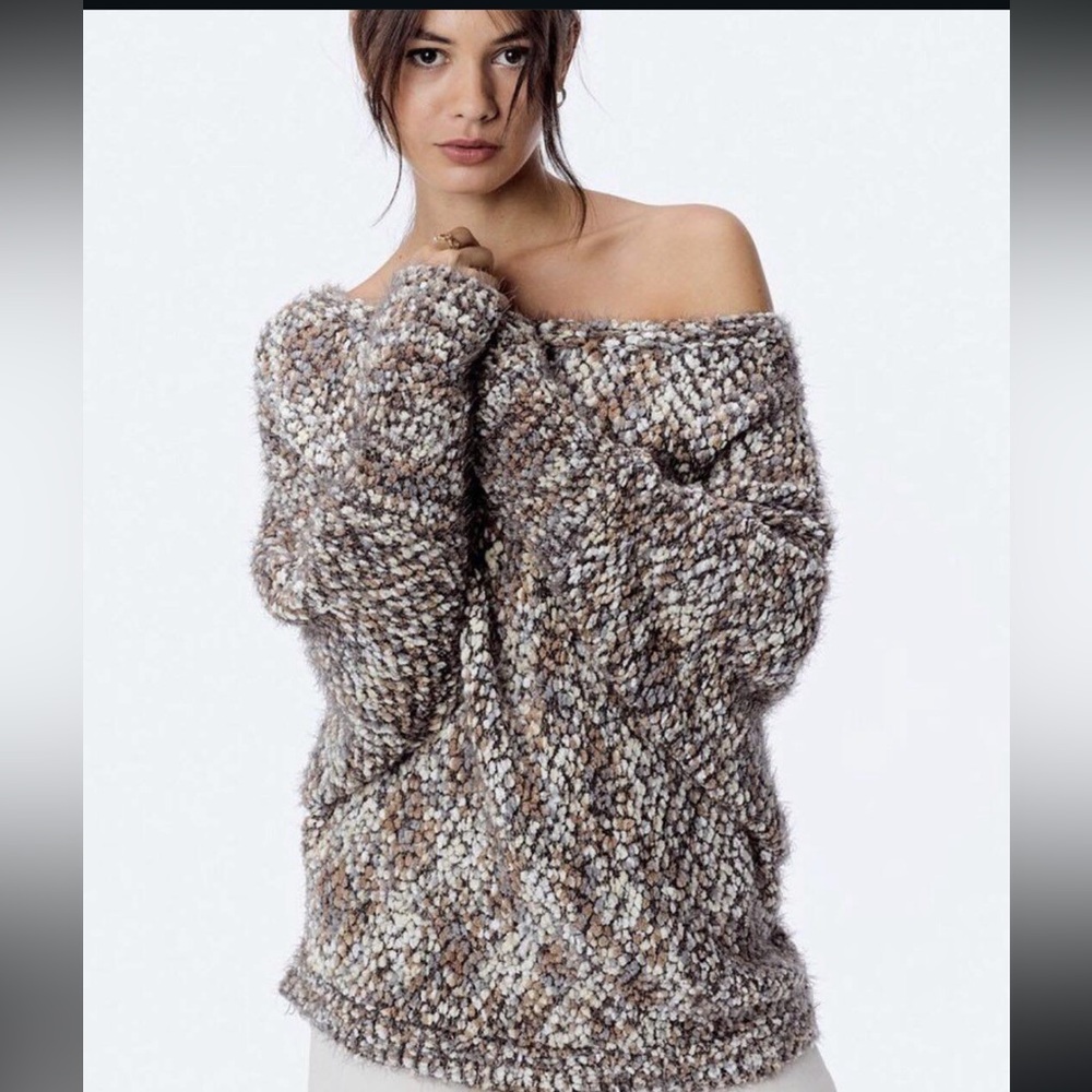 Lovestitch Cozy Multicolor Knit Sweater S/M